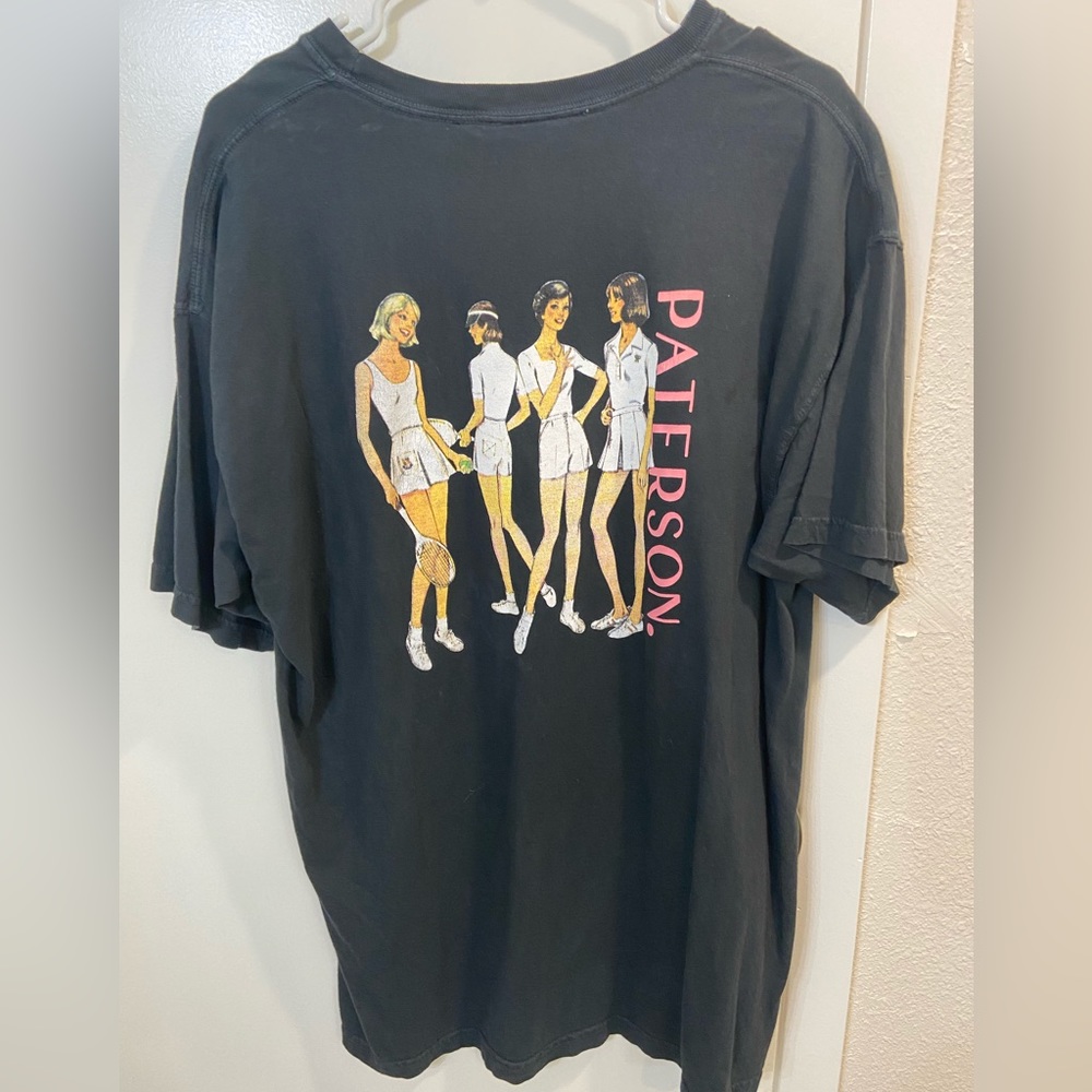 Paterson Vintage Women Playing Tennis Tee Shirt